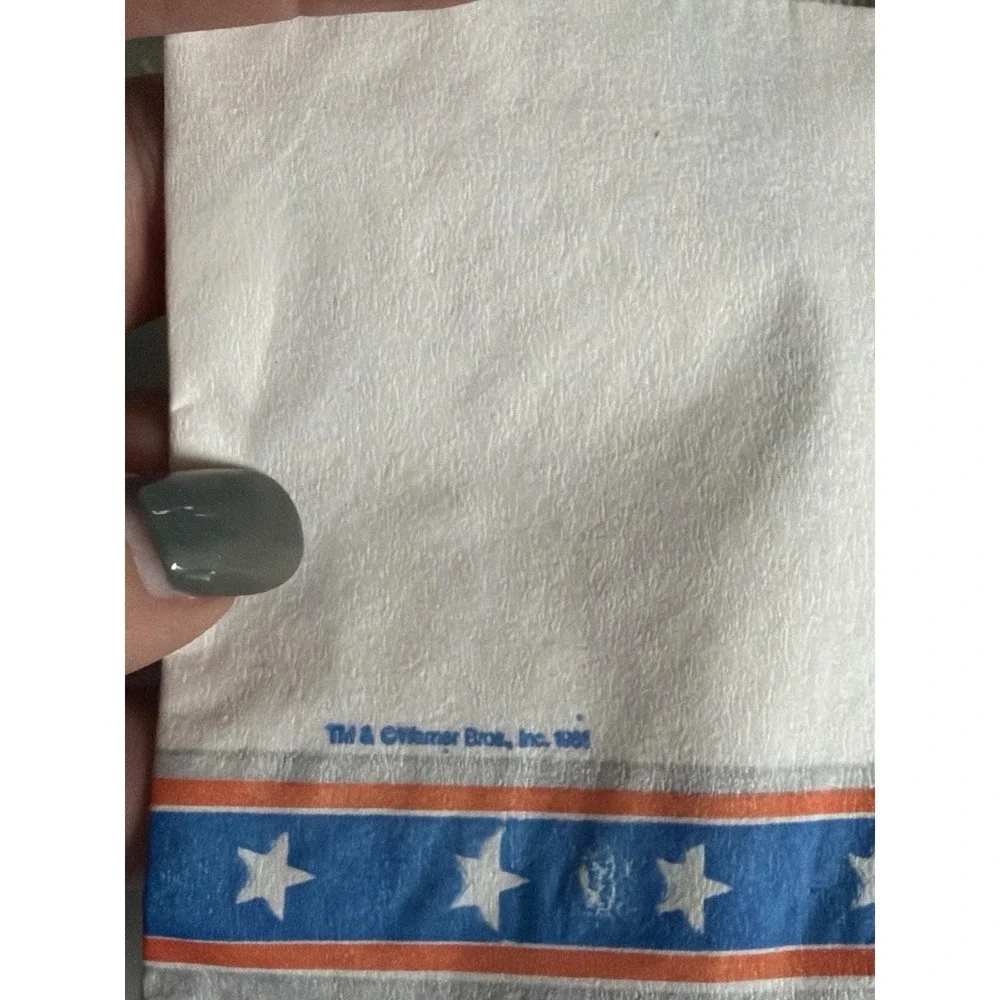 Vintage Dukes of Hazzard Napkins 1981 Warner Bros Unused Party Supplies Lot